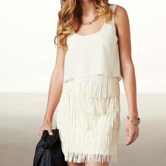 American Eagle Outfitters Dresses & Skirts - American Eagle Sleeveless Fringe Mini Dress